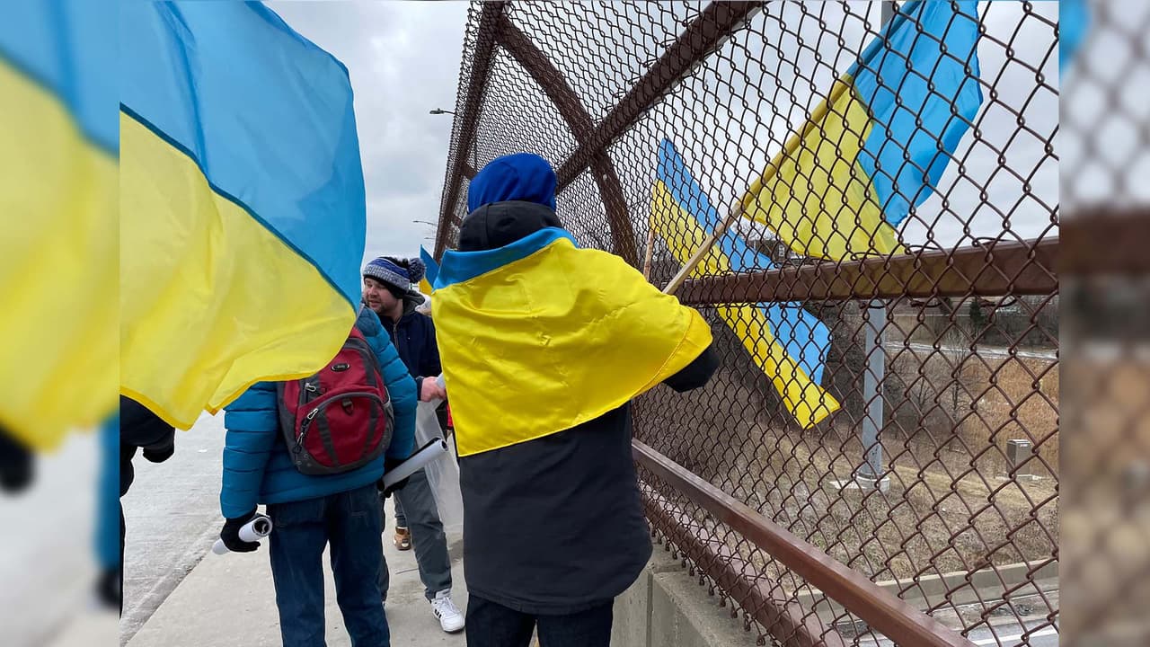 Hace un par de días, el 24 de febrero, la comunidad se manifestó por primera vez en las inmediaciones del Aeropuerto O'Hare.