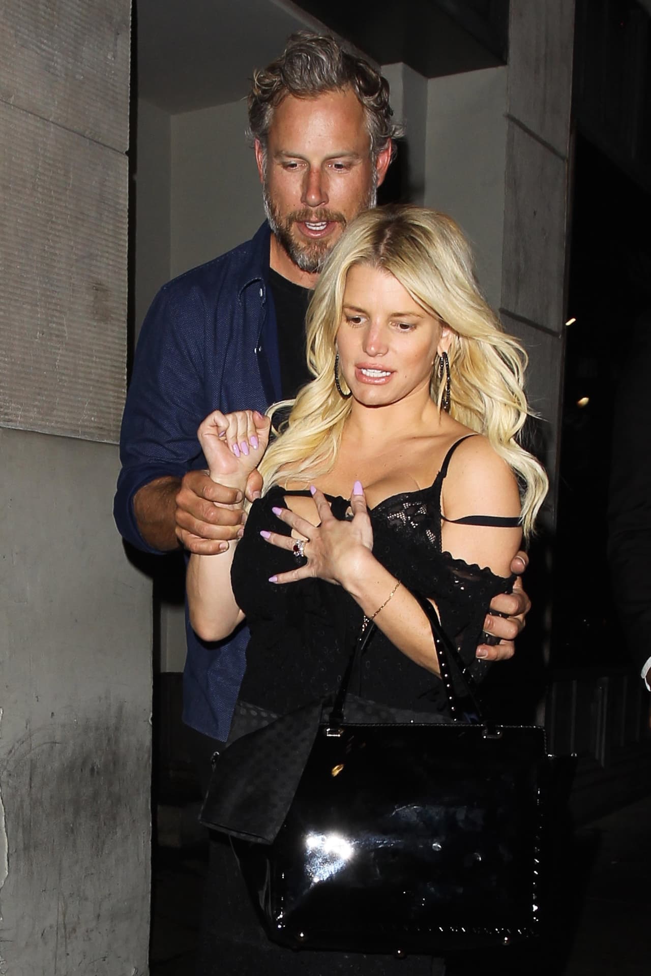 No quería que la captaron en tan mal estado.