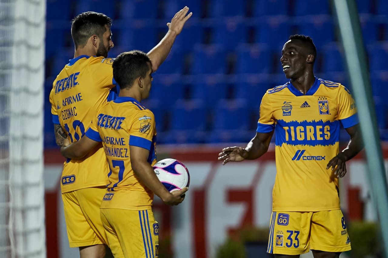 Tigres se impuso al Atlético San Luis en el Volcán | Los del ‘Tuca’ dominaron gran parte del encuentro correspondiente a la J13 del Guard1anes 2020.