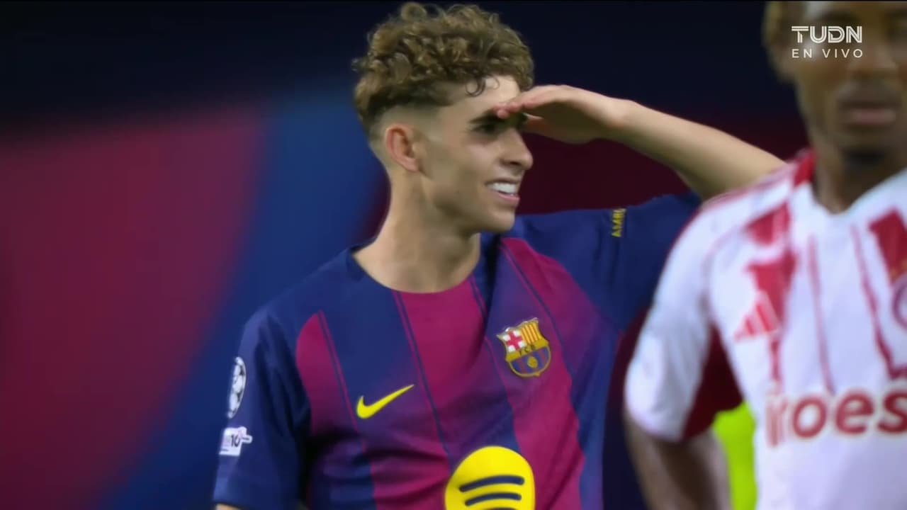 ¡De pie ante Fermín que acaba de firmar su triplete! Llegó la manita del Barcelona