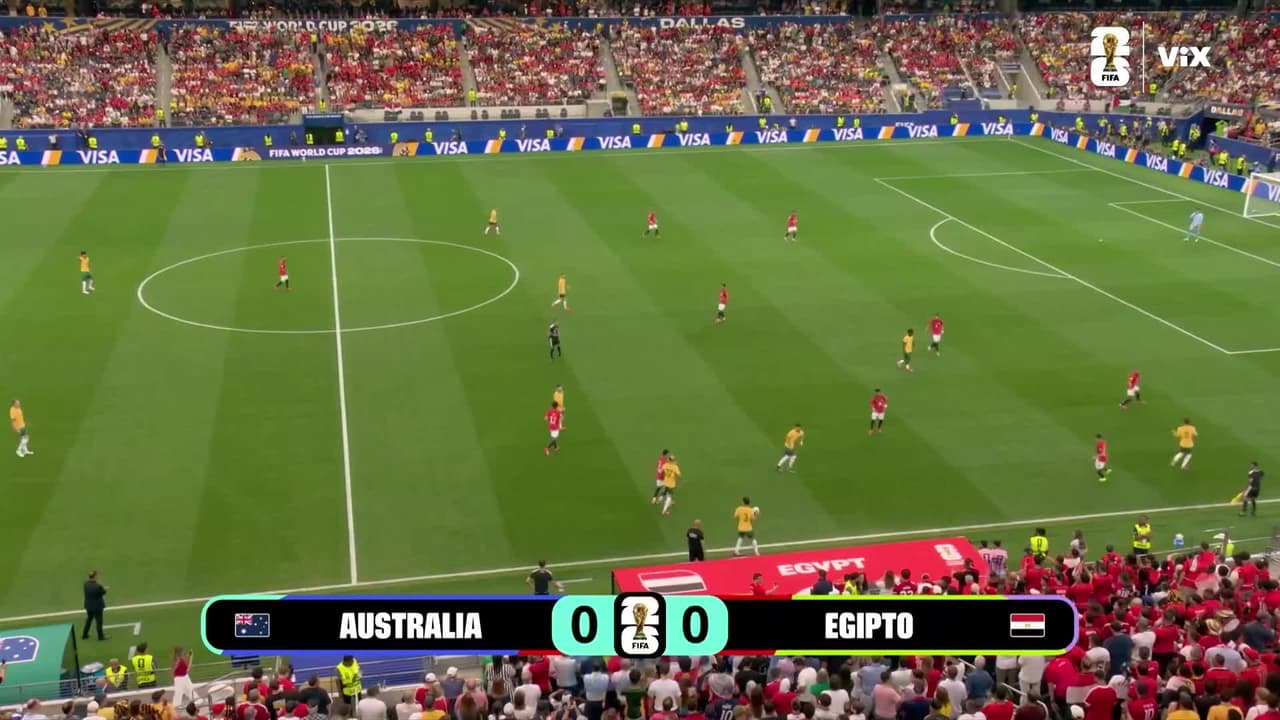 ¡Rueda el balón! Australia y Egipto ya disputan su boleto a octavos