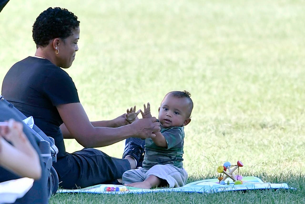 Sin importar su corta edad, Saint West ya es todo una celebridad.