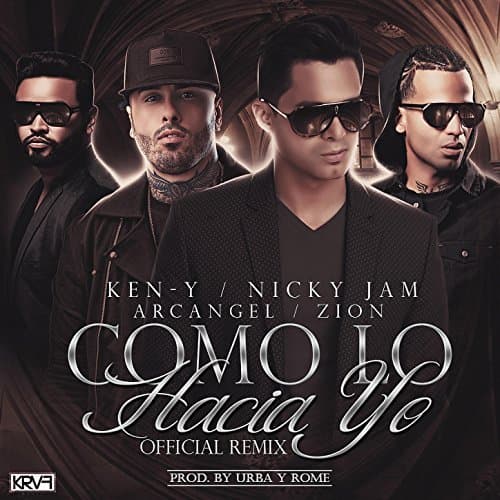 Ken-Y y Nicky Jam, con el tema 'Como lo hacía yo', aspiran al galardón de Colaboración del año.