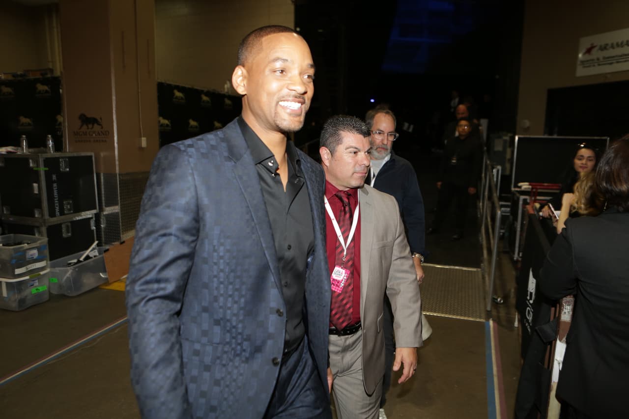 Will disfrutó de principio a fin todo el show.