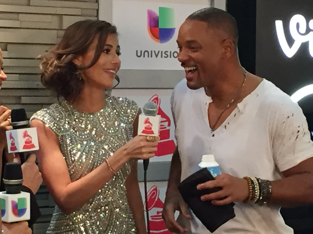 Sin duda, todos querían entrevistarlo.