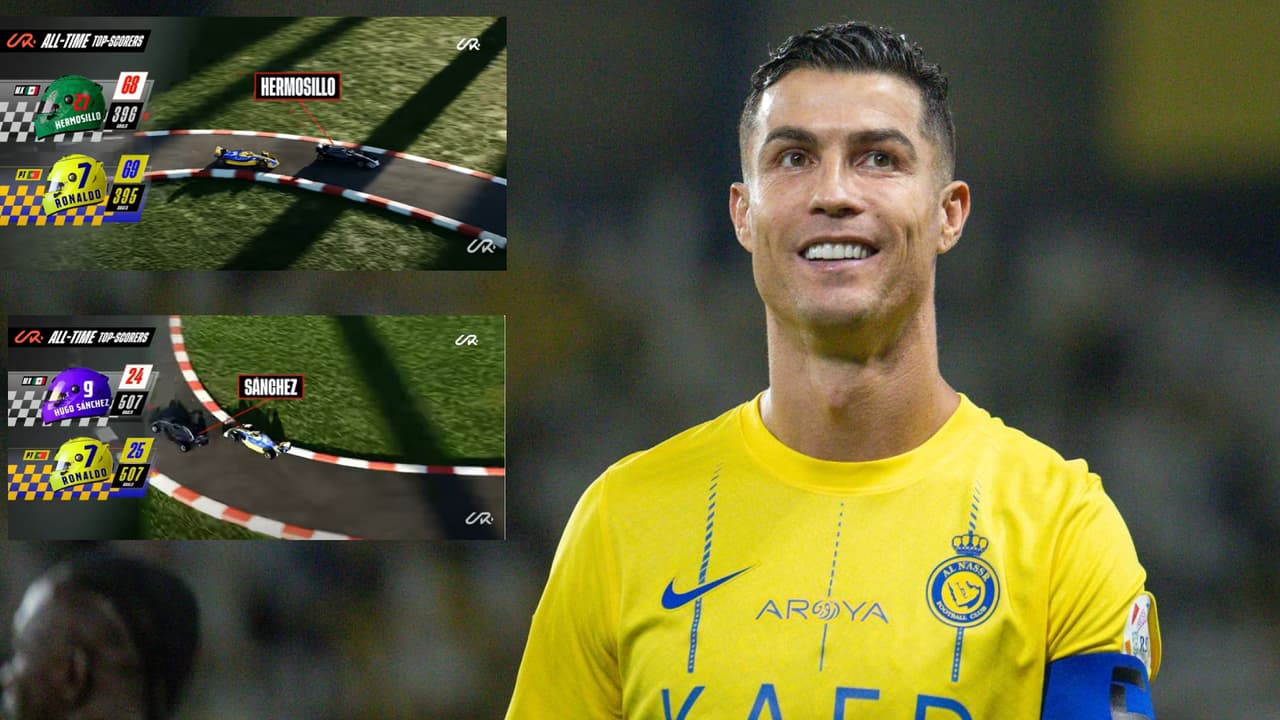 Hugo Sánchez y  Carlos Hermosillo aparecen en video de Cristiano Ronaldo 