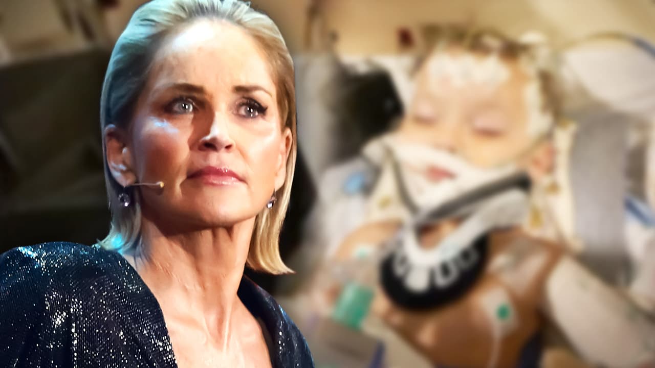 Sharon Stone lamenta la muerte de su sobrino y ahijado de 11 meses por una falla orgánica
