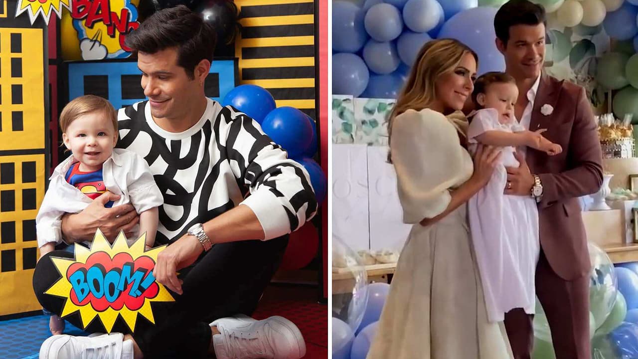 Brandon Peniche celebra el bautizo de su hijo: del lujoso ropón a la impresionante fiesta