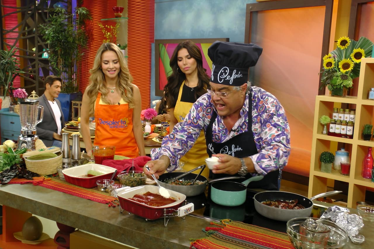 Rosemary Sánches demostró ser una experta en la cocina.