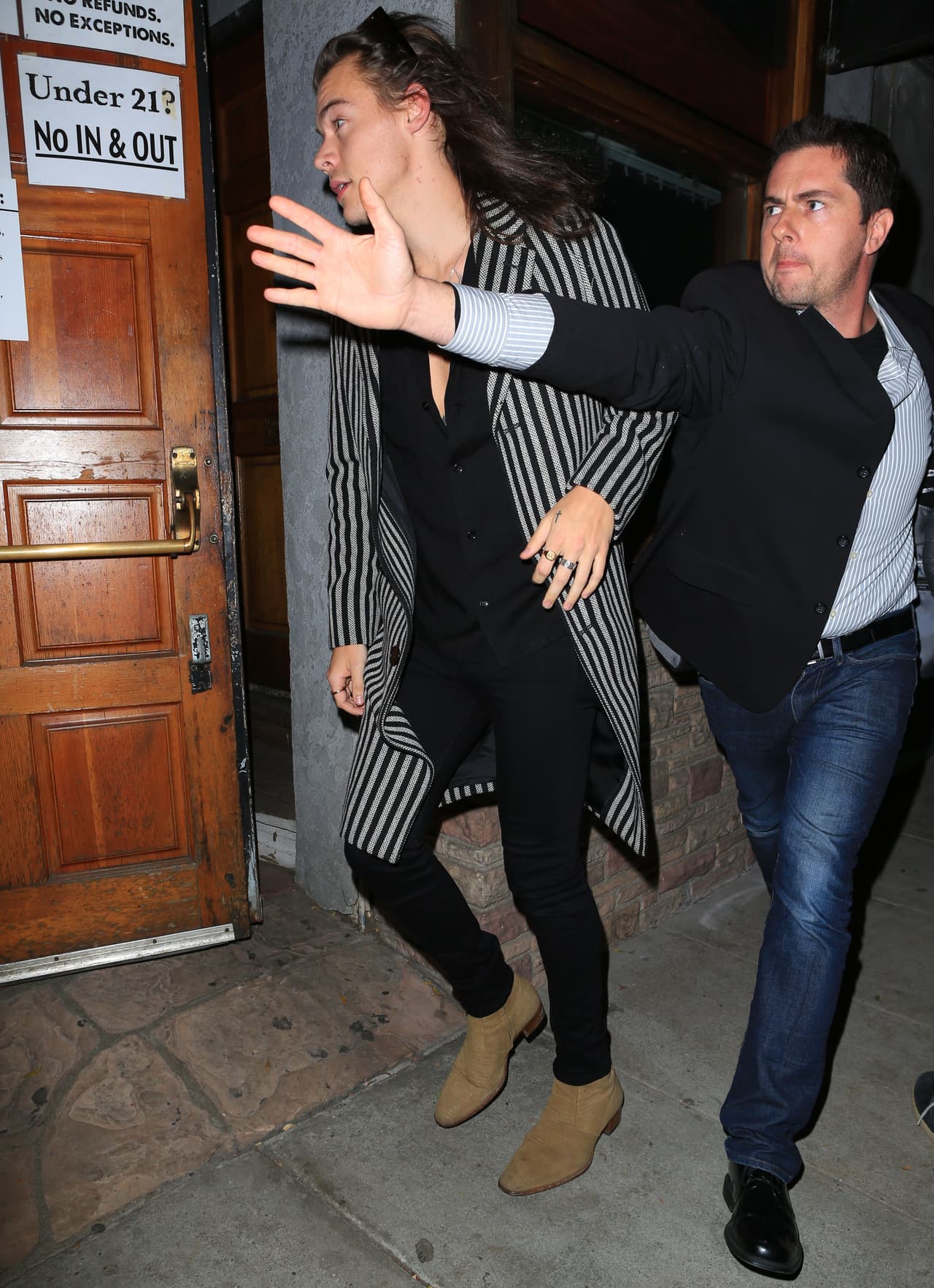 Los flashazos no se hicieron esperar.