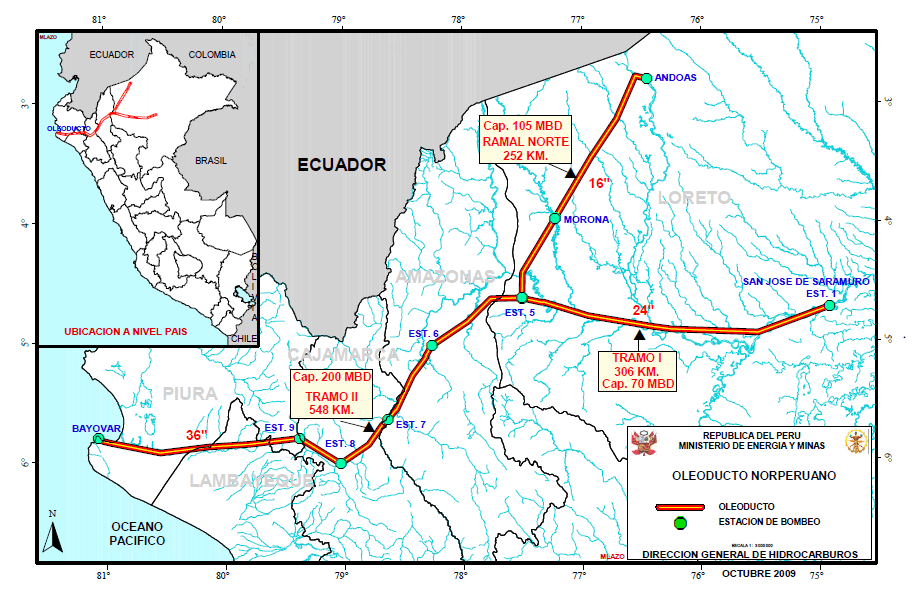 Tres días después, la OEFA decidió multar a Petroperú con más de 10 millones de soles (unos 3 millones de dólares) por no cumplir con remediar las zonas impactadas con petróleo por otro derrame ocurrido en la localidad de Cuninico en Loreto en junio del 2014. Todos los derrames ocurridos este año se han producido en el Oleoducto Norperuano que transporta el crudo de la selva a la costa.
