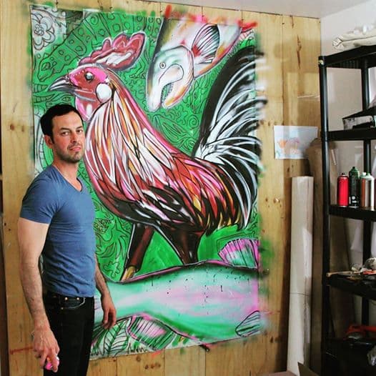 Jason Schell, el muralista estadounidense que encontró su vibra creativa en México