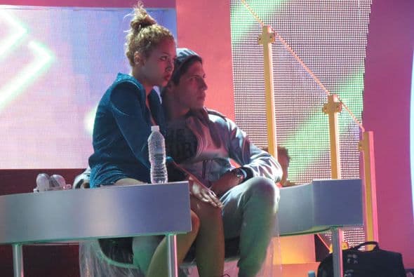 Paloma Carrasco y su nuevo compañero de equipo, Fernando Corona.