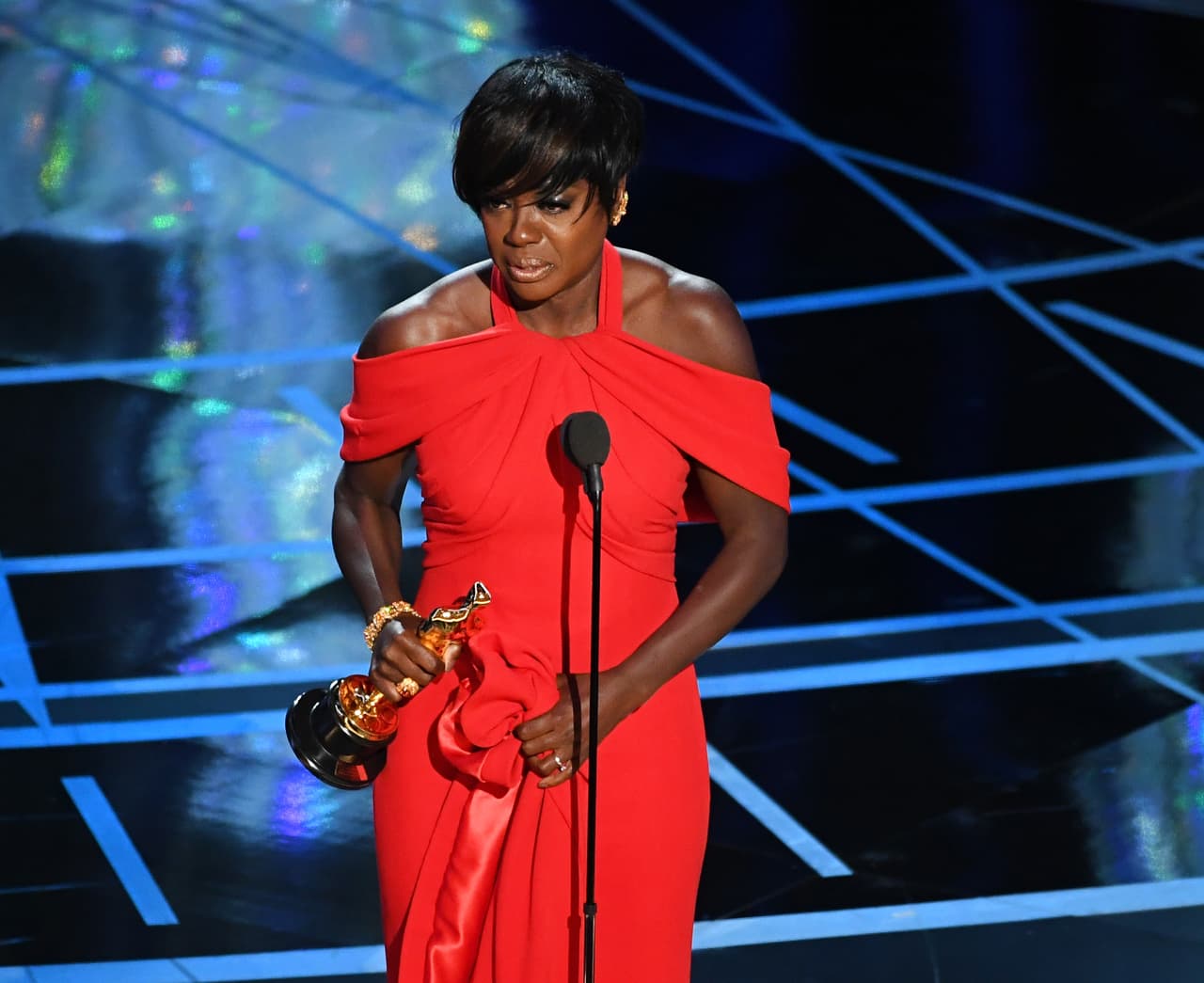 Viola Davis, ganadora de la categoría 'Mejor actriz de reparto'