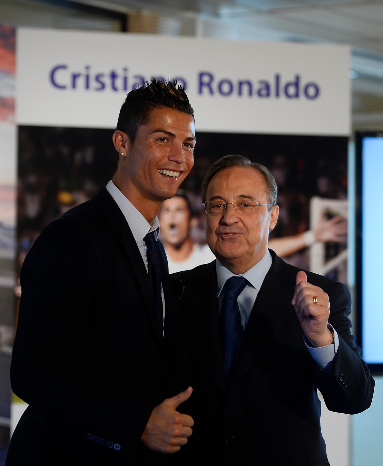 Florentino Pérez: "Cristiano no va a dejar el Real Madrid"