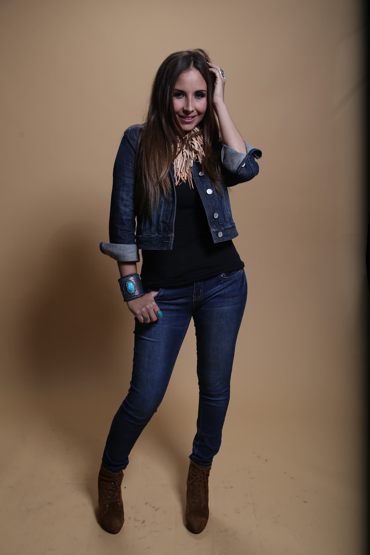 Esta cantante mexicana se lució con su espectacular voz.