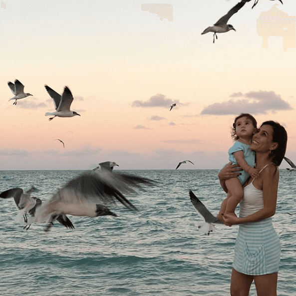 Desde su llegada a Estados Unidos y con su participación en 'El Desayuno', Vela ha podido vivir momentos mágicos al lado de su hija y en lugares espectáculares del mundo.