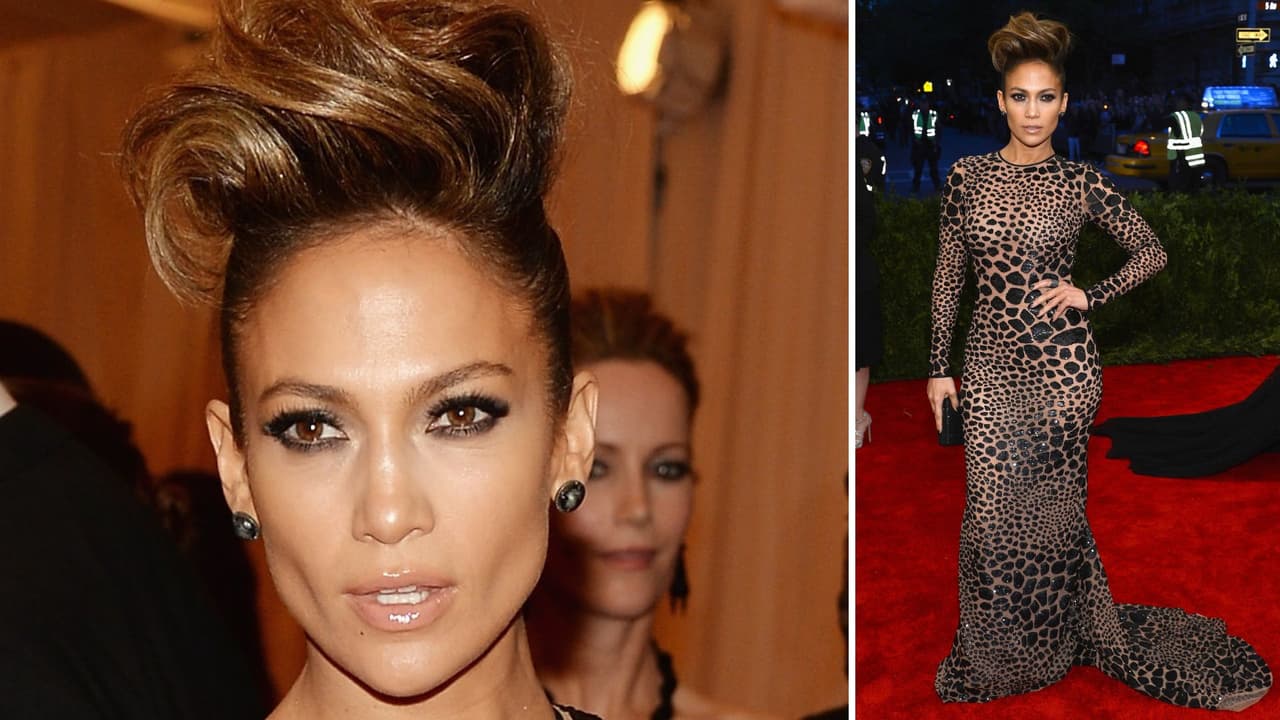 JLo en la Met Gala 2013.