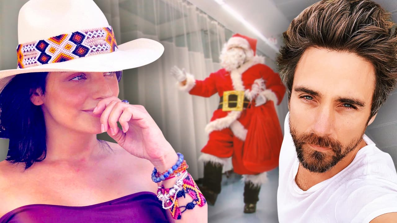 Aislinn Derbez descubre el 'secreto' de Santa Claus en Hawaii junto a su supuesto nuevo novio