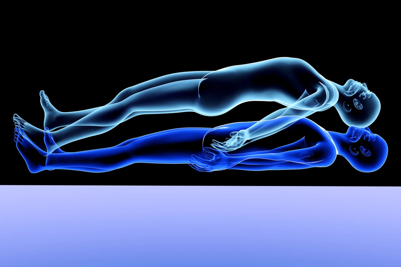 El cuerpo astral se separa del físico y nos transportamos a un lugar sin espacio ni tiempo, donde soñamos.