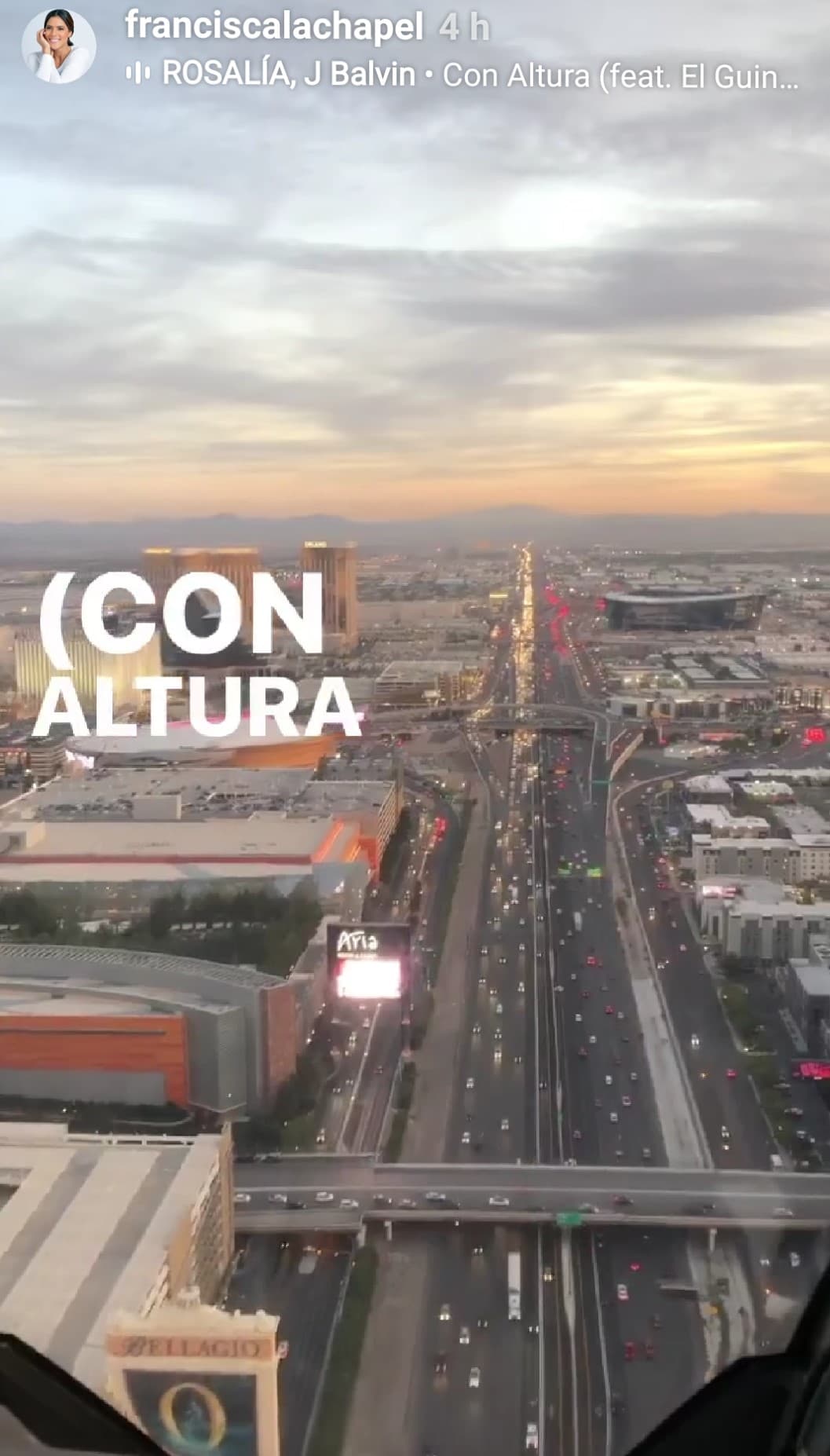 Este fin de semana, Francisca y Francesco vivieron su romance desde las alturas.
