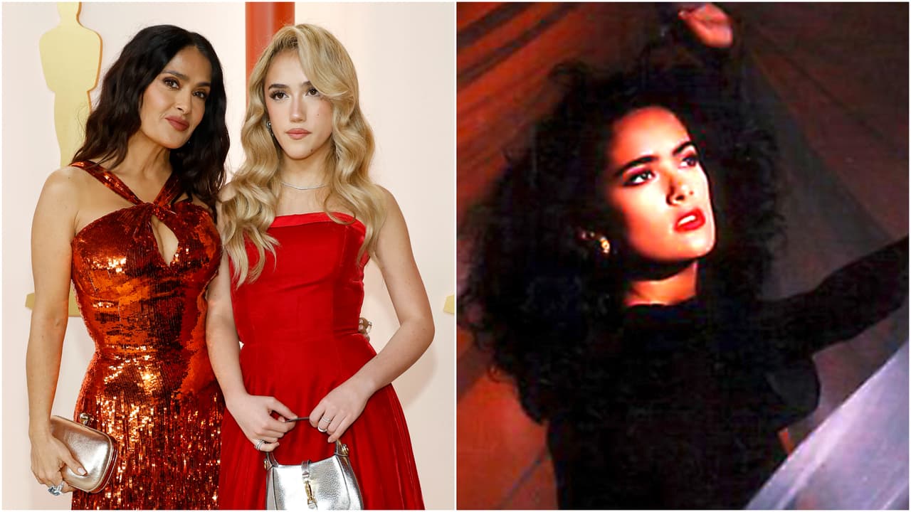 La hija de Salma Hayek usó un vestido parecido al de Teresa, personaje que llevó a la fama a su madre.