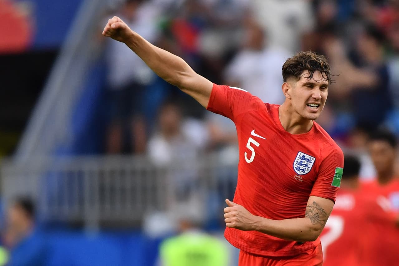 El defensa John Stones (Inglaterra) marcó dos goles frente a Panamá, y aunque está lejos desu compañero Harry Kane es otro de los goleadores que siguen con vida en el Mundial.
