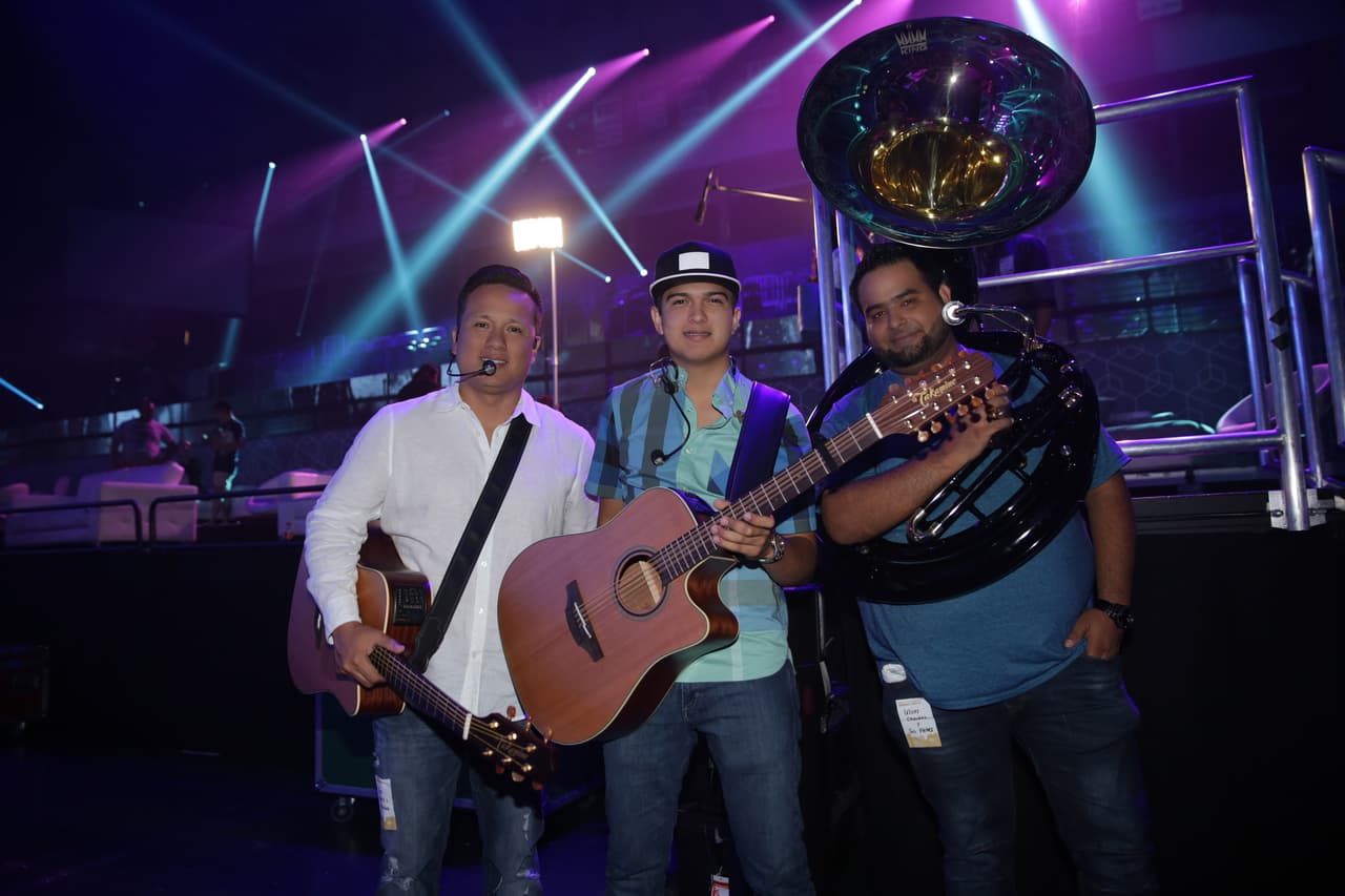 El trío sinaloense, está listo para recibir el cariño de sus fans en el gran evento musical.