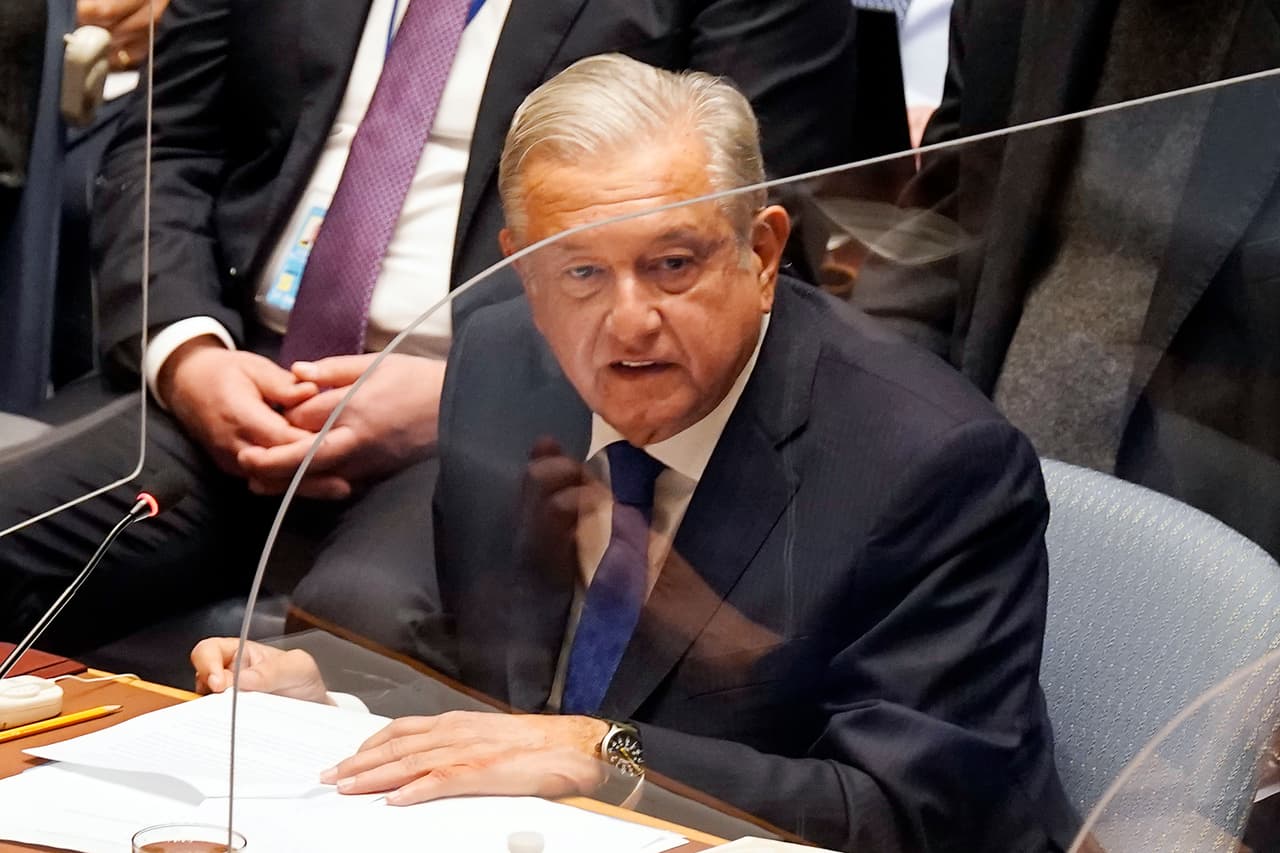 AMLO propone en la ONU un plan global contra la pobreza con contribuciones de los más ricos del planeta