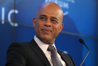 El expresidente de Haití, Michel Martelly.