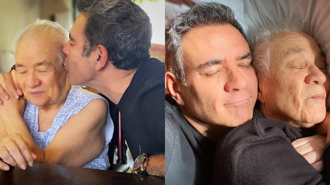 Muere mamá de Héctor Sandarti y la despide con doloroso mensaje: "Te amo, descansa en paz"