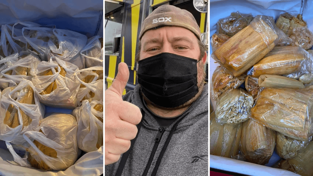 Hay tamales calientitos para los necesitados en medio del frío que azota a Chicago