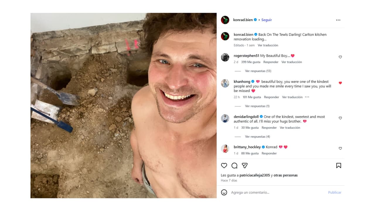 Esta fue su última publicación en Instagram.