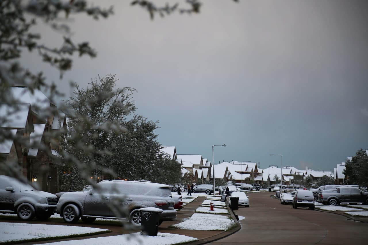 Así se ve un vecindario en Friendswood.