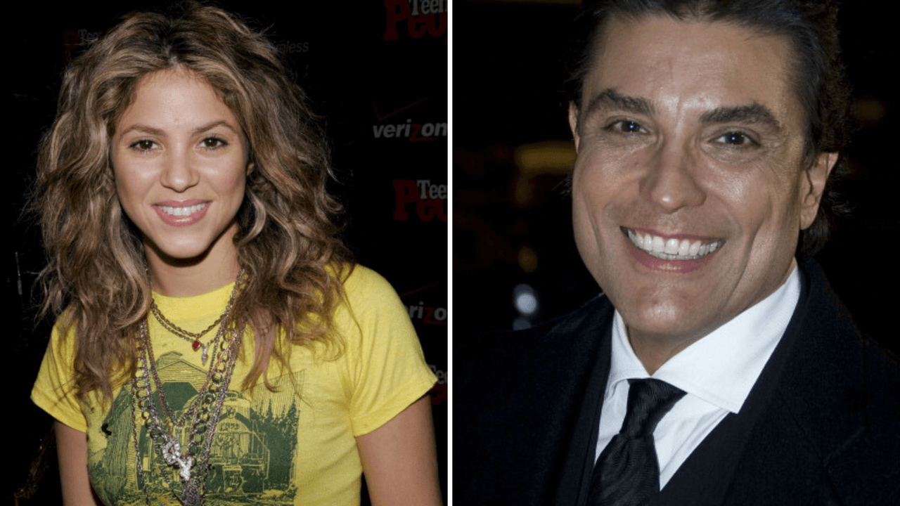 Shakira y Osvaldo Díaz