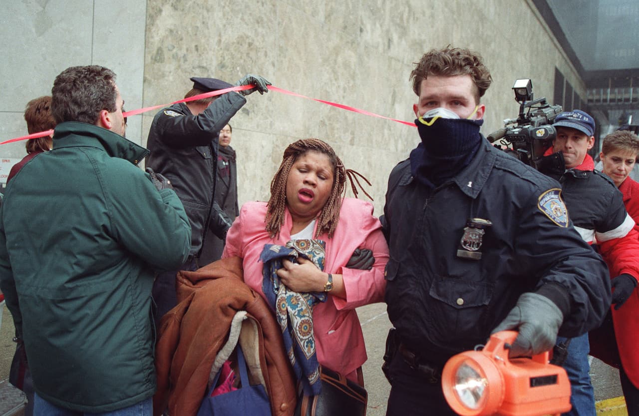 Muchas de los trabajadores de las Torres Gemelas fueron rescatados de ascensores atascados y oficinas llenas de humo.