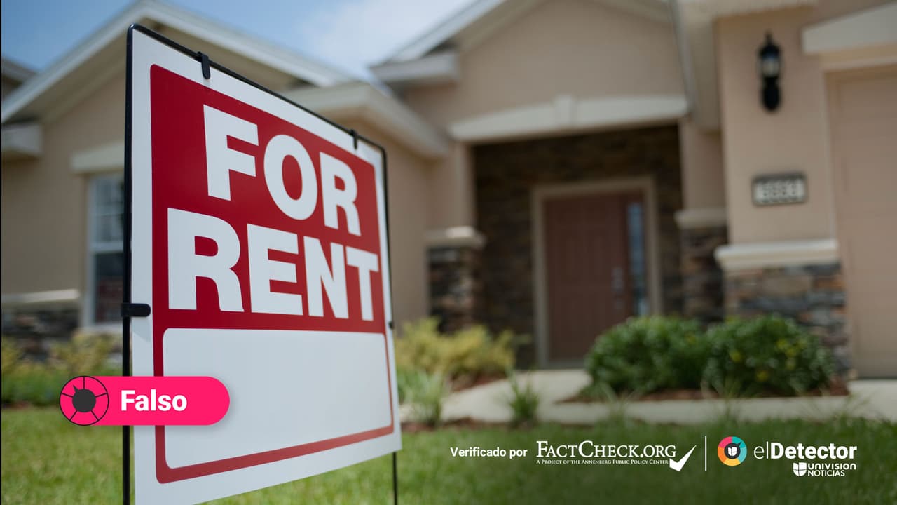 Biden no está pagando alquiler a inmigrantes indocumentados, como sugiere ese anuncio 