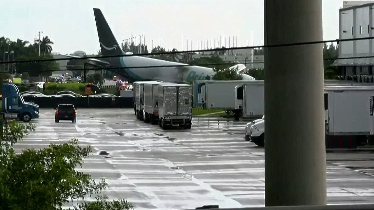 Experto analiza las posibles causas del accidente de avión de Amazon en el aeropuerto de Miami