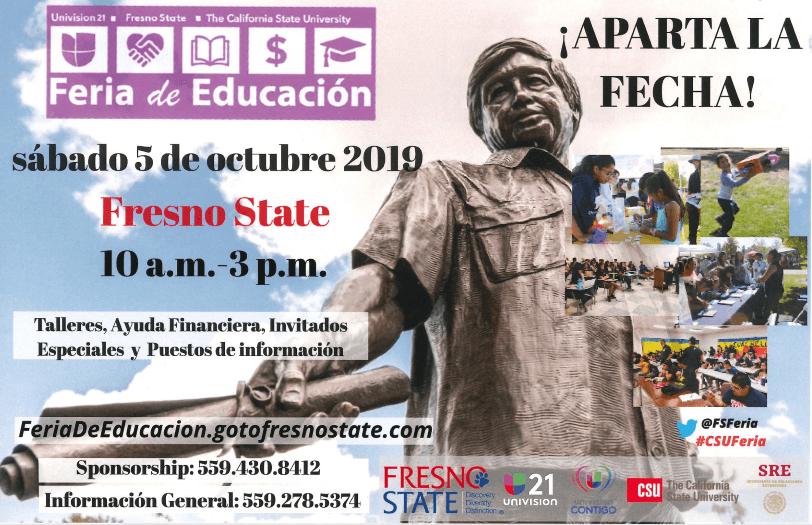 Feria de Educación en Fresno 