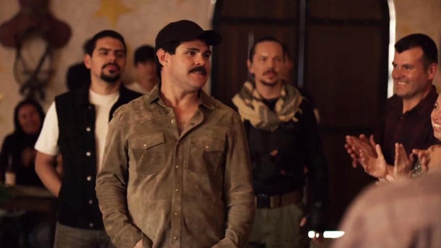 Suddenly, everyone started clapping and the band stopped playing. They were celebrating the arrival of ‘El Chapo’ and his men.