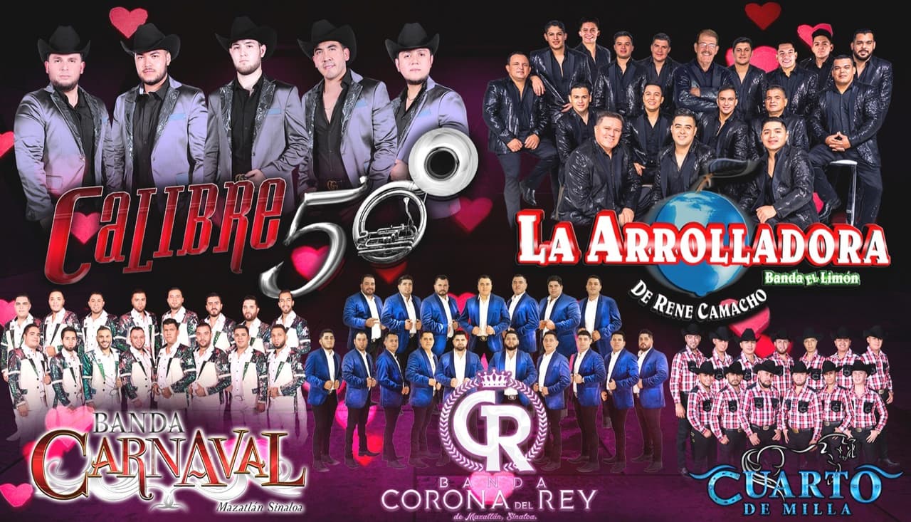 Disfruta del Cañonazo de San Valentin desde la mesa VIP y la oportunidad de conocerlos...  