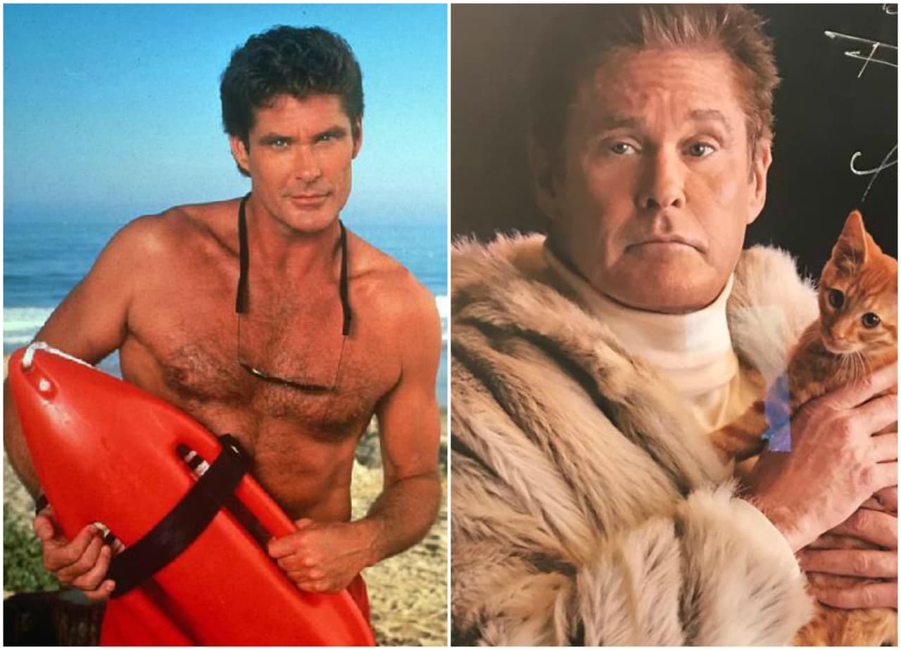 <b>David Hasselhoff </b>era
<b>‘Mitch Buchannan’. </b>Hoy tiene 65 años y siguen considerándolo todo un galán.