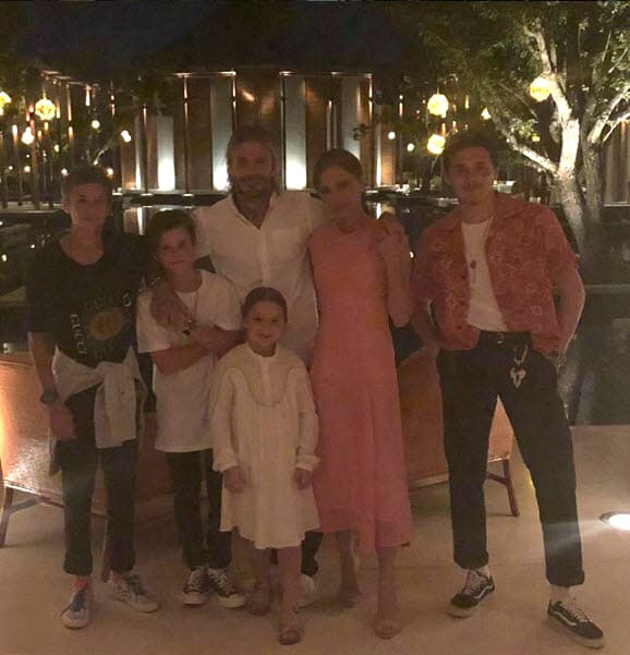 Tanto el exfutbolista como la exintegrante de las Spice Girls tienen una agenda de trabajo muy apretada; sin embargo, siempre están al lado de su familia.