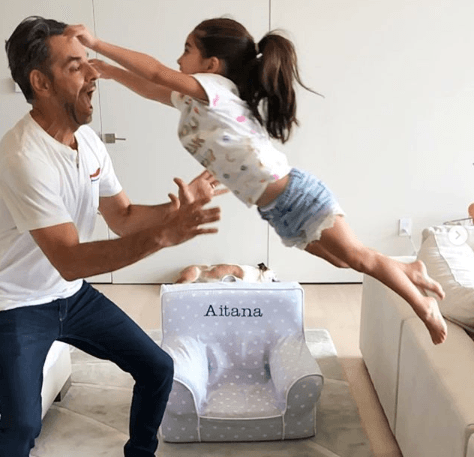 Eugenio Derbez y Aitana