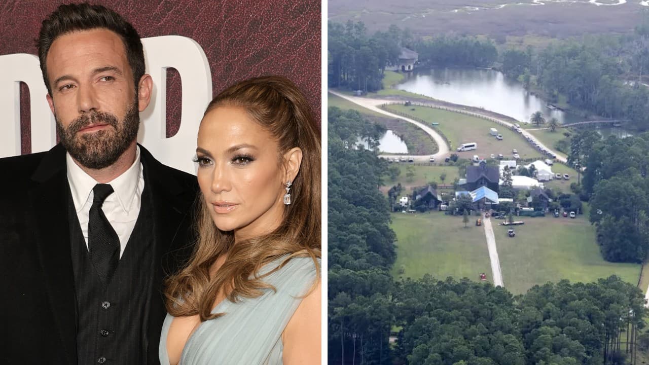 JLo y Ben Affleck extreman medidas de seguridad en su boda: no se puede sobrevolar la zona