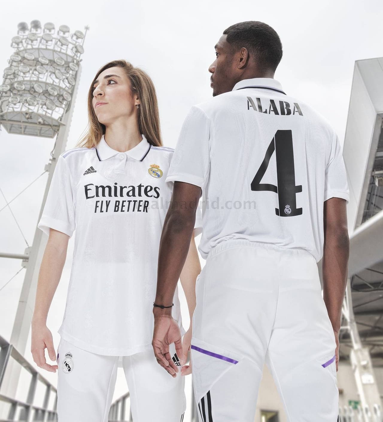 Así luce la nueva indumentaria del Real Madrid.