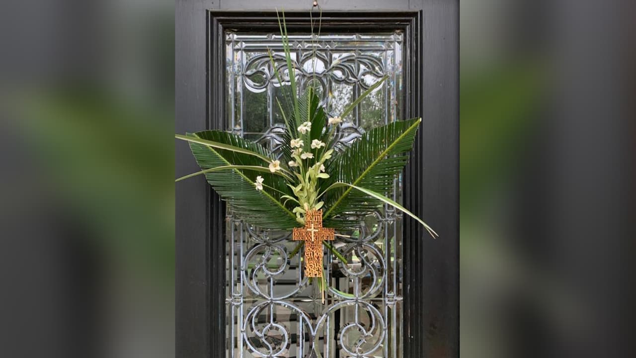 Ese día se lleva a cabo la bendición de las palmas.