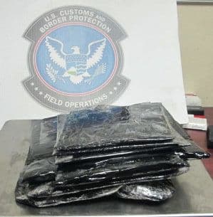 El sospechoso fue identificado como Iván Guillermo Medrano y la droga estaba distribuida en seis paquetes valorados en 105 mil dólares.