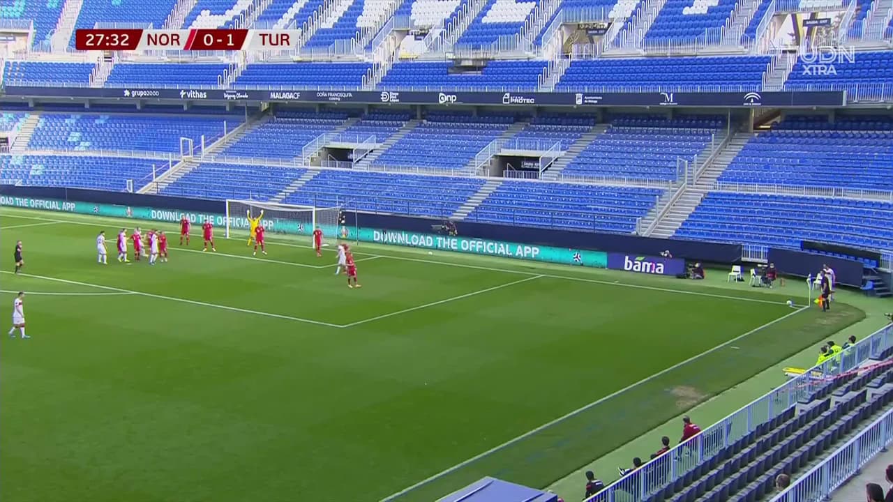 ¡El segundo de Turquía! Soyuncu puso el 0-2 sobre Noruega