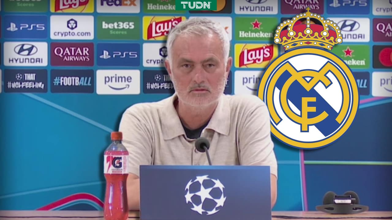 Polémica conferencia de prensa de José Mourinho previo al juego con la Roma